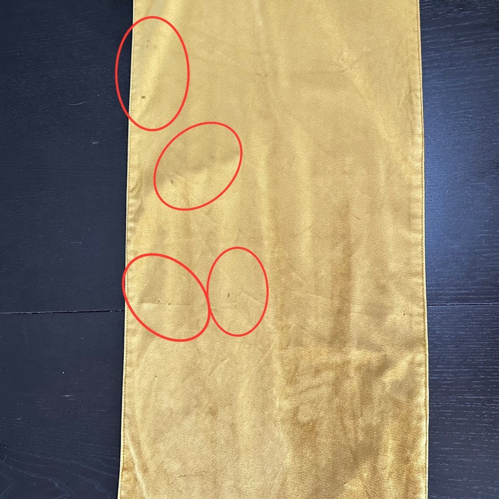 Rodeo Home Gold Velvet Table Runner “Home” Rhinestone Design 13.5” x 66.5” - Picture 4 of 6